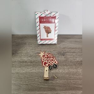 House of Lloyd Christmas Around the World I've Been Good Stocking Holder Vintage